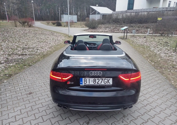Audi S5 cena 109000 przebieg: 67000, rok produkcji 2016 z Siemiatycze małe 326